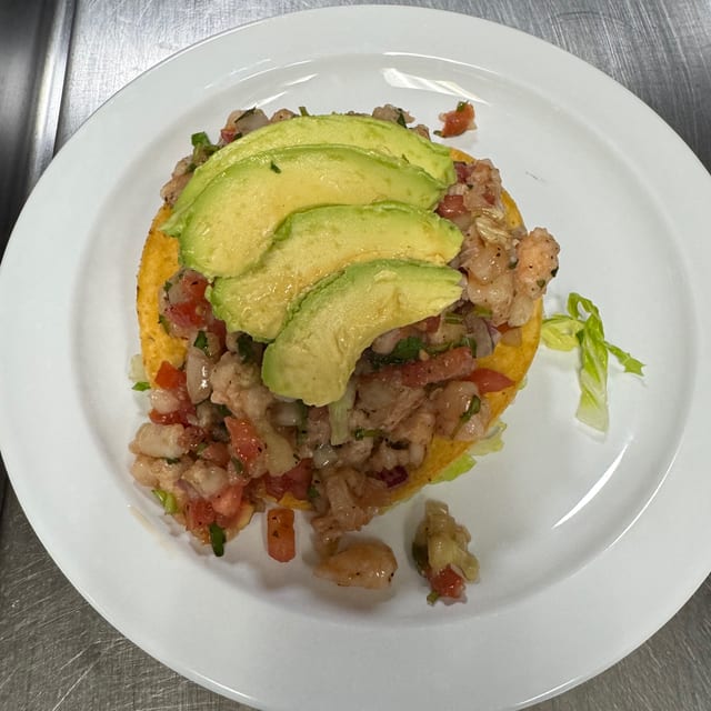 Tostada Ceviche.