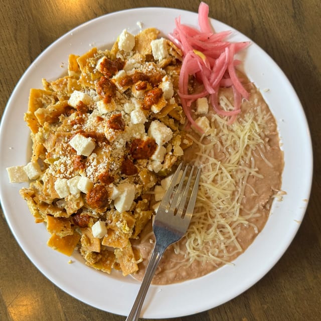 Chilaquiles.